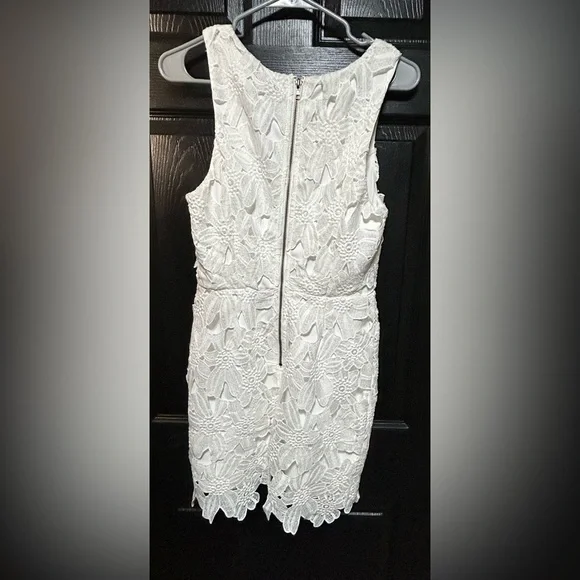 Astr White Floral Mini Dress - Picture 1 of 4